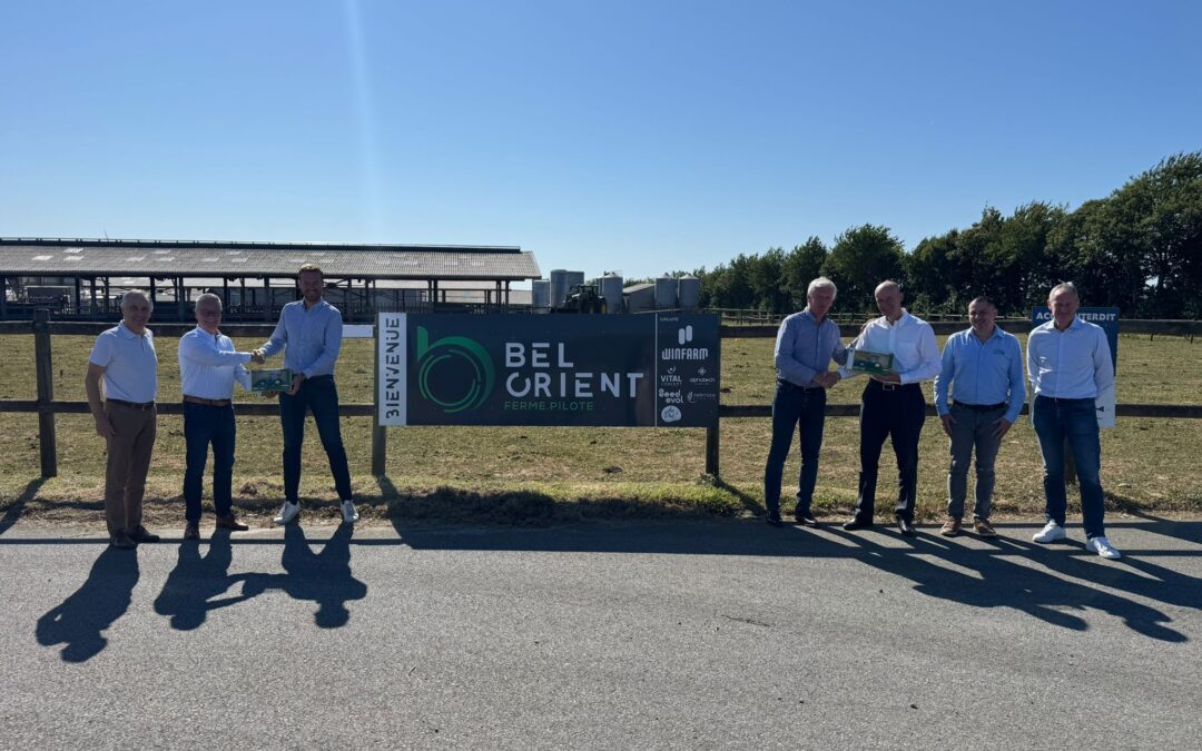 Bel Orient reçoit la visite de John Deere Financial à la ferme